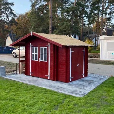 Modernes Reetdach-Ostseeferienhaus Bella Mare, Insel Usedom Mit Sauna, Kamin & Sonnenterrasse Zirchow Esterno foto
