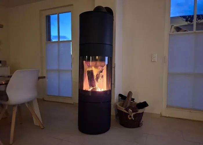 Modernes Reetdach-Ostseeferienhaus Bella Mare, Insel Usedom Mit Sauna, Kamin & Sonnenterrasse