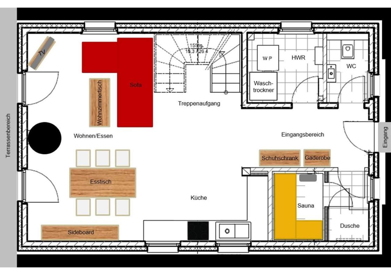 Modernes Reetdach-ostseeferienhaus Bella Mare, Insel Usedom Mit Sauna, Kamin & Sonnenterrasse * Zirchow